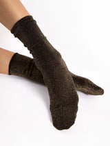 Fiore Iridescent Crew Socks – 60 Den