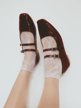 Fiore Floral Lace Ankle Socks