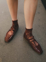 Fiore Floral Lace Ankle Socks