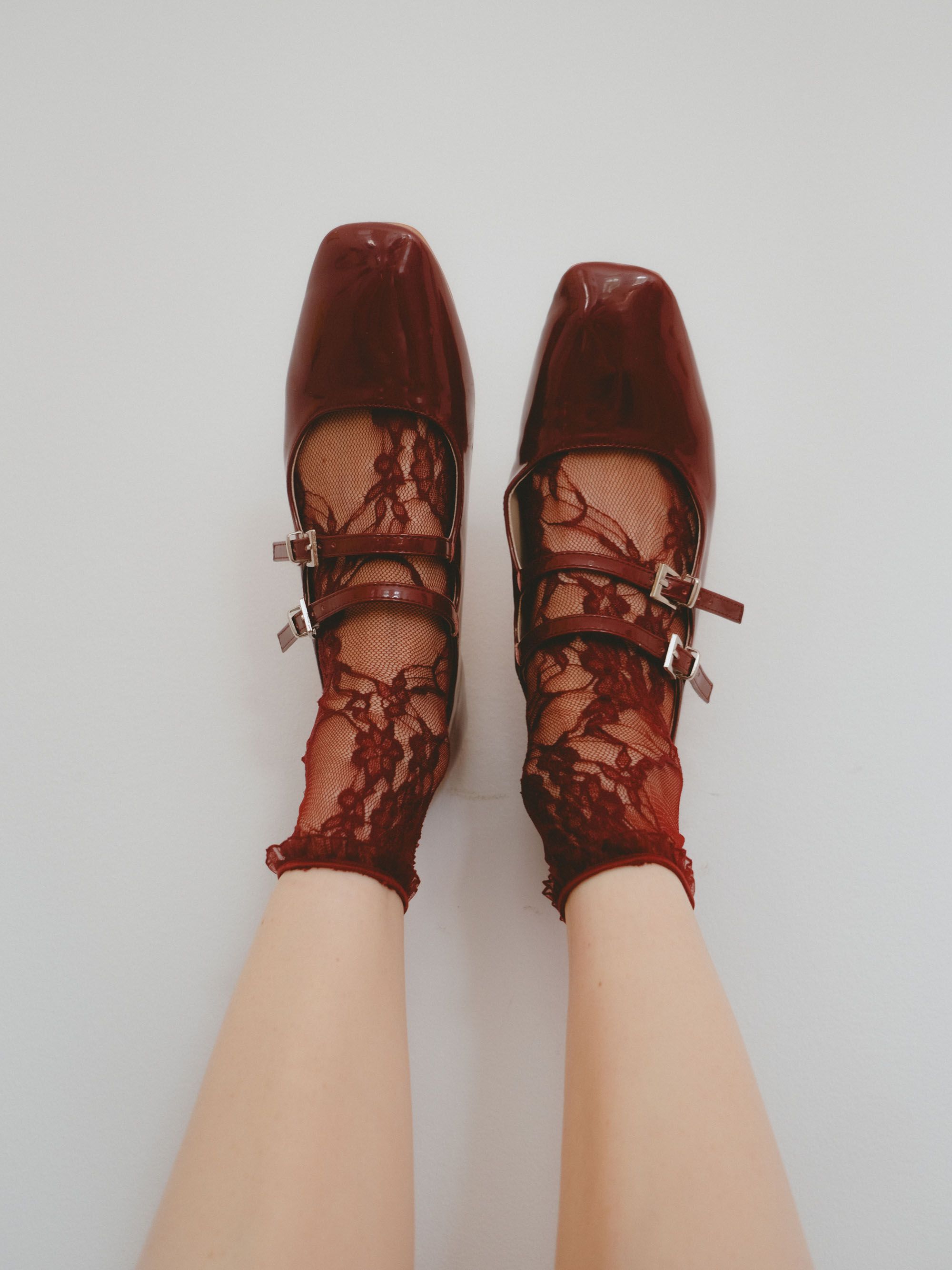 Fiore Floral Lace Ankle Socks