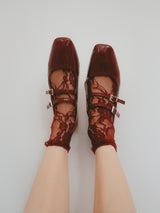 Fiore Floral Lace Ankle Socks