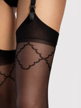 Fiore Sogno 20 Den Patterned Stockings
