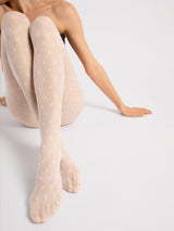 Fiore Diamond Dot Sheer Pantyhose – 15 Den