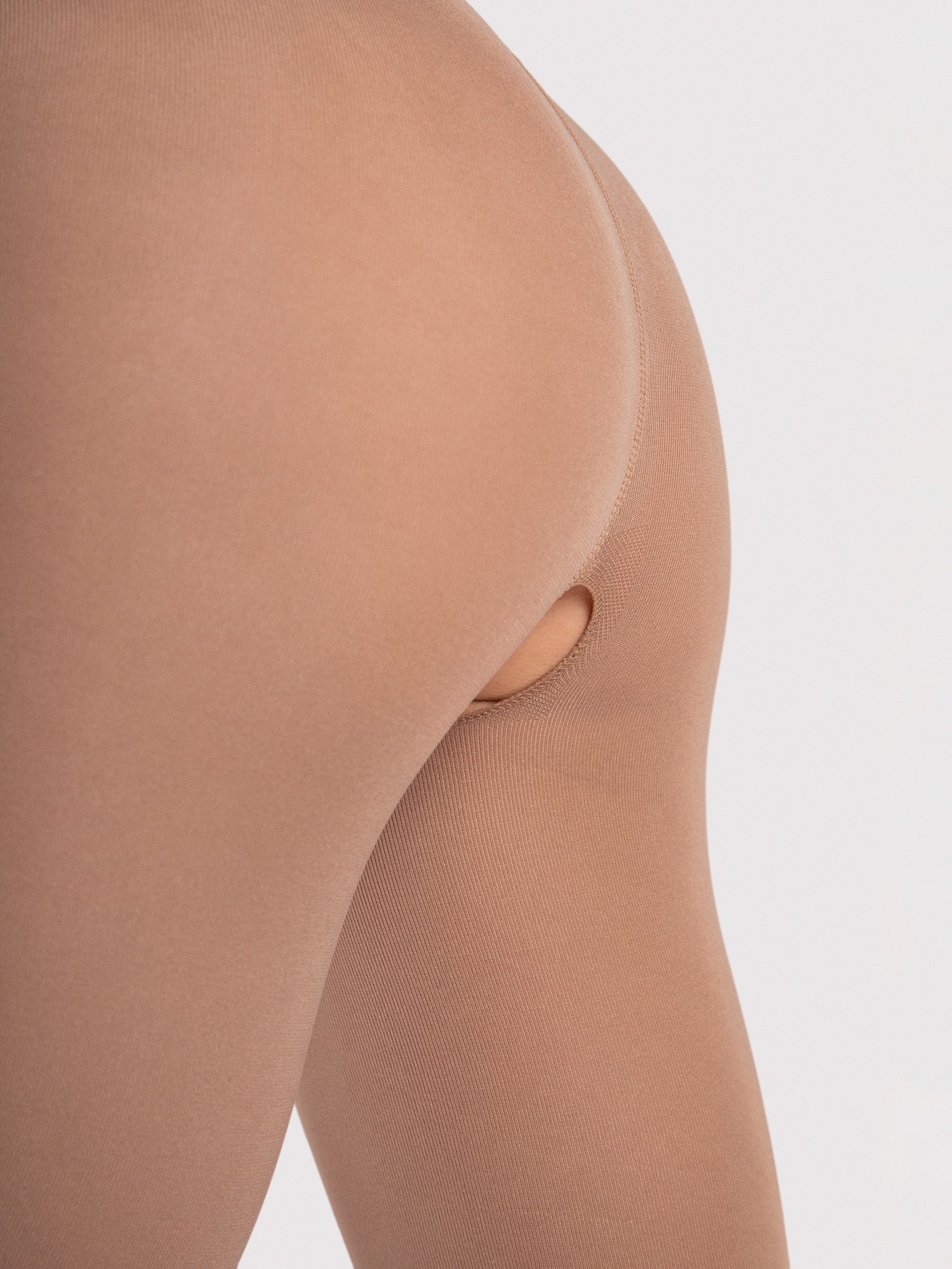 Fiore Open Crotch Microfiber Tights – 80 Den