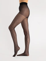 Fiore Polka Dot Sheer Pantyhose – 15 Den