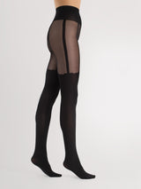 Fiore Mock Garter Tights – 40 Den