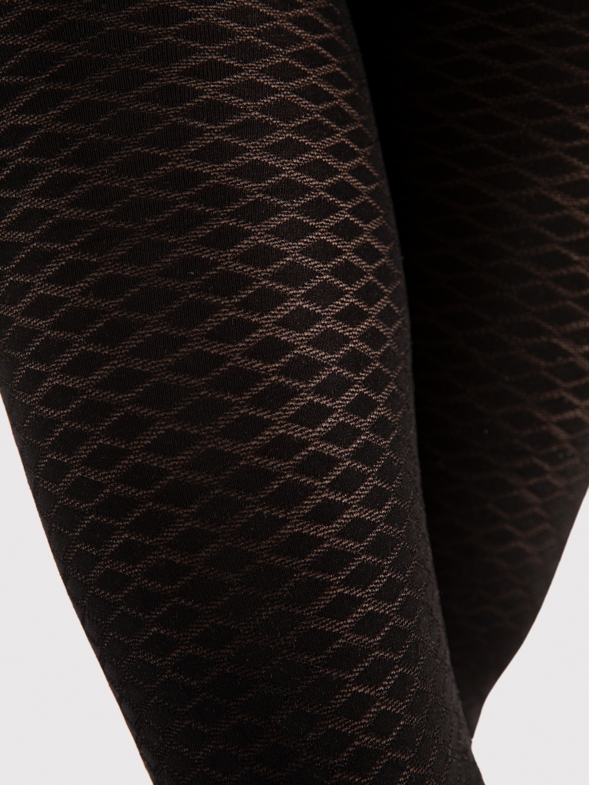 Fiore Textured Net Pattern Tights - 40 Den