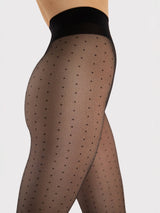 Fiore Polka Dot Pantyhose – 30 Den