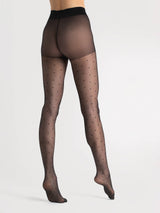 Fiore Polka Dot Sheer Pantyhose – 15 Den