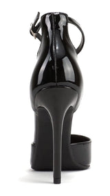 ANYA Pointed Toe T-Strap Stiletto Heel