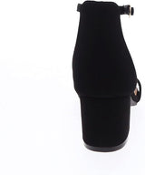 Elegant Ankle-Strap Block Heel Sandals
