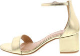 Elegant Ankle-Strap Block Heel Sandals