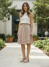 Braided Double-Strap Block Heel Sandals – Square-Toe Slip-On Heels