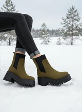 Chunky Chelsea Boots – Lug Sole Platform Ankle Boots (3")