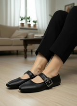 Mary Jane Flats – Buckle Strap Ballet Flats