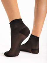 Press Less Rolled Cuff Ankle Sock