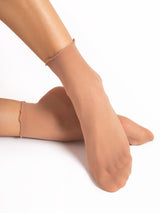 Press Less Rolled Cuff Ankle Sock
