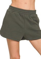 Lightweight Airflow Shorts with Stretch Waistband