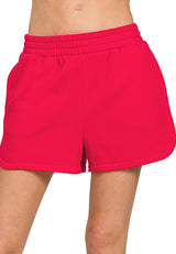 Lightweight Airflow Shorts with Stretch Waistband