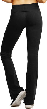 Foldover Flare Yoga Pants