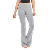 Foldover Flare Yoga Pants