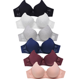 6 Pack Full Cup Cotton Bra