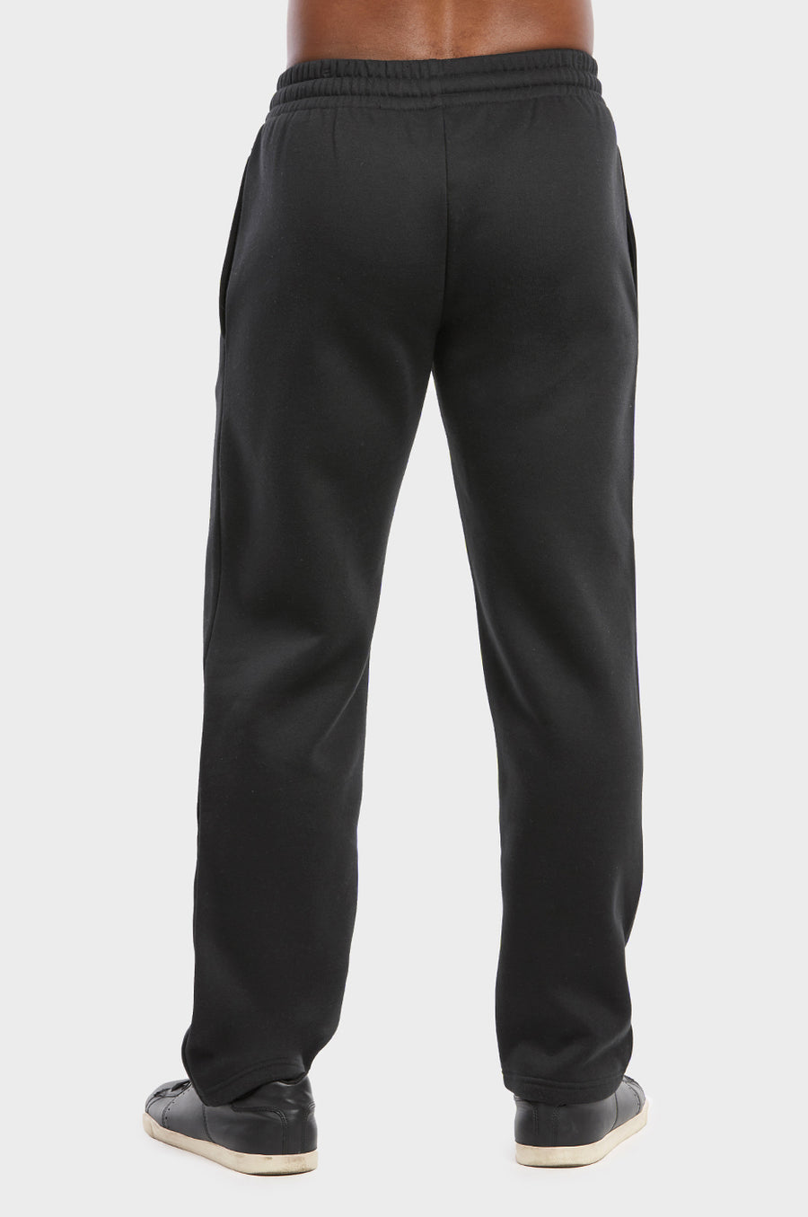 Lightweight Fleece Sweatpants with Drawstring Waist