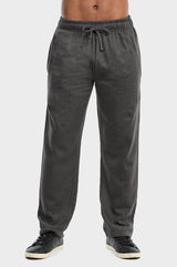 Lightweight Fleece Sweatpants with Drawstring Waist