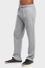 Lightweight Fleece Sweatpants with Drawstring Waist