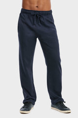 Lightweight Fleece Sweatpants with Drawstring Waist
