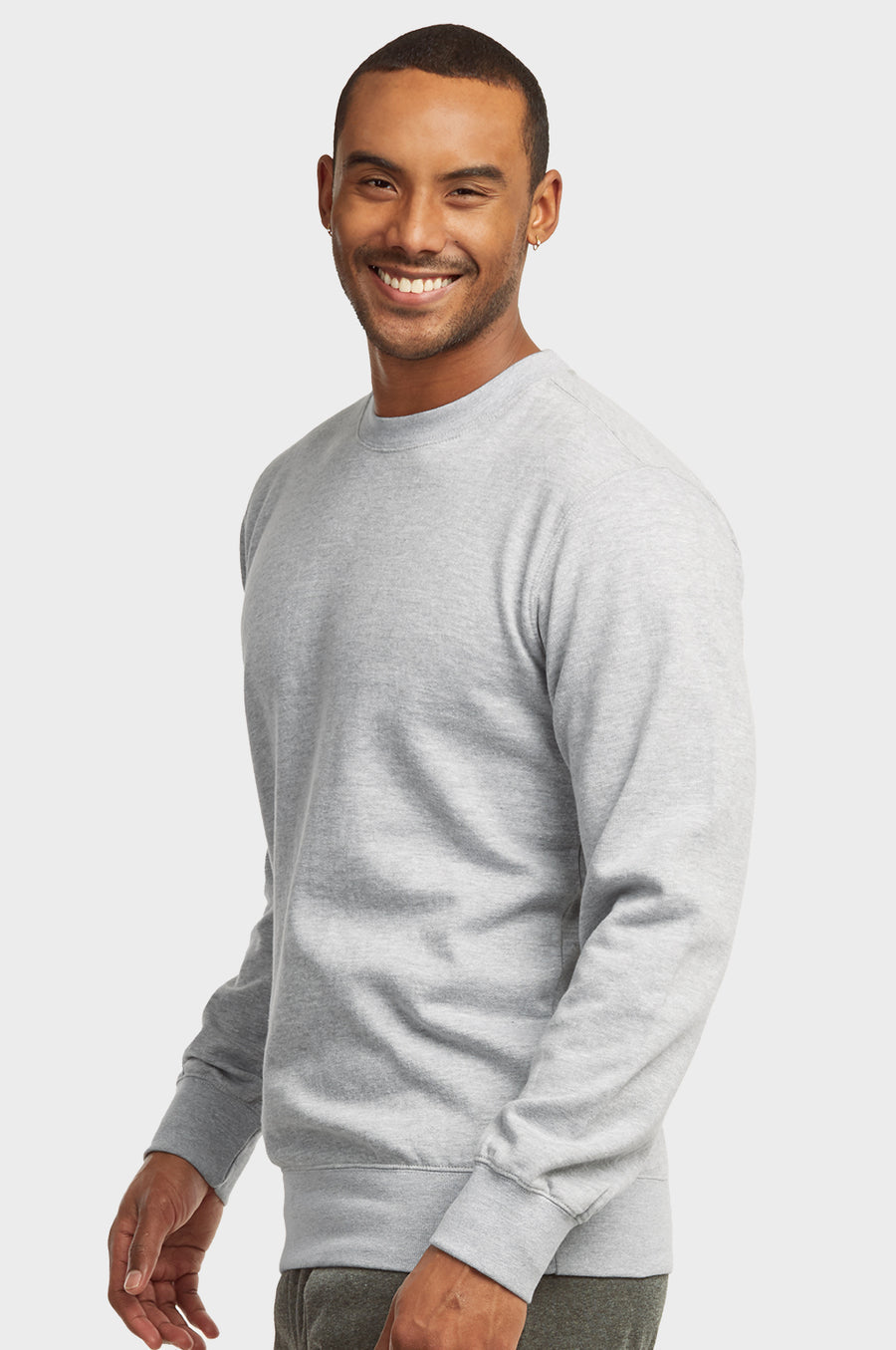 Lightweight Fleece Sweatshirt with Ultra-Soft Interior